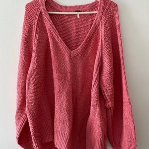 FREE PEOPLE Cotton Sweater